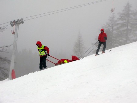 Zimska vaja društva GRS Jesenice